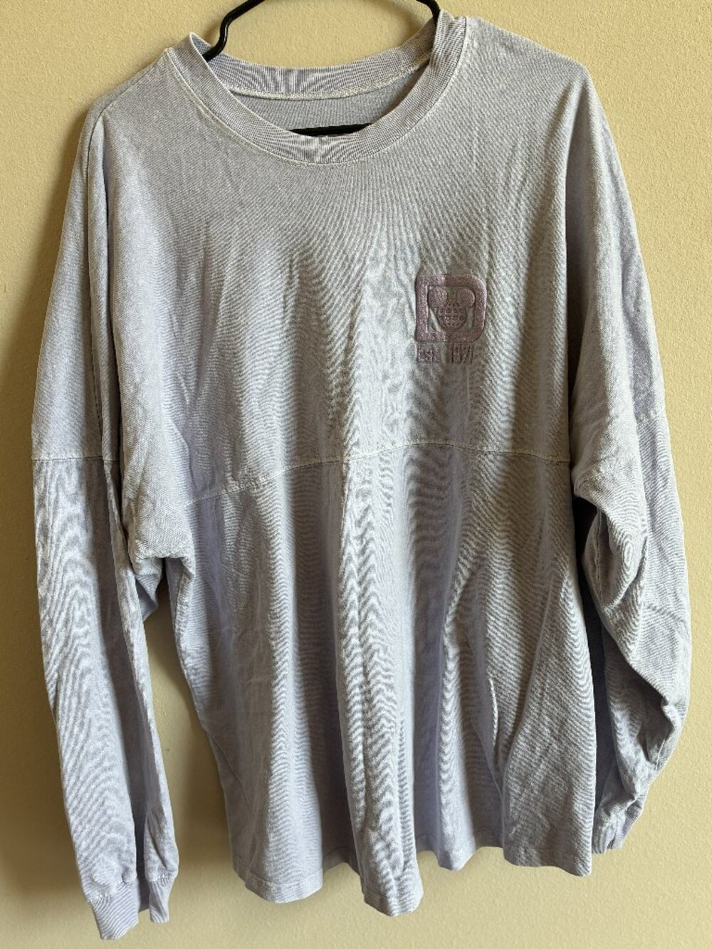 Walt Disney World Spirit Jersey XL; Light Purple with Sparkles;